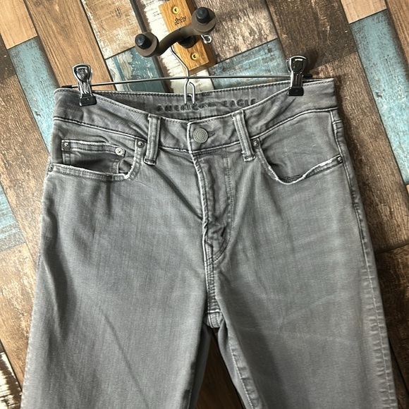 American Eagle 28/30 gray next level stretch jeans - Picture 6 of 11
